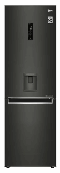 LG Холодильник морозильник снизу GB-F61BLHMN