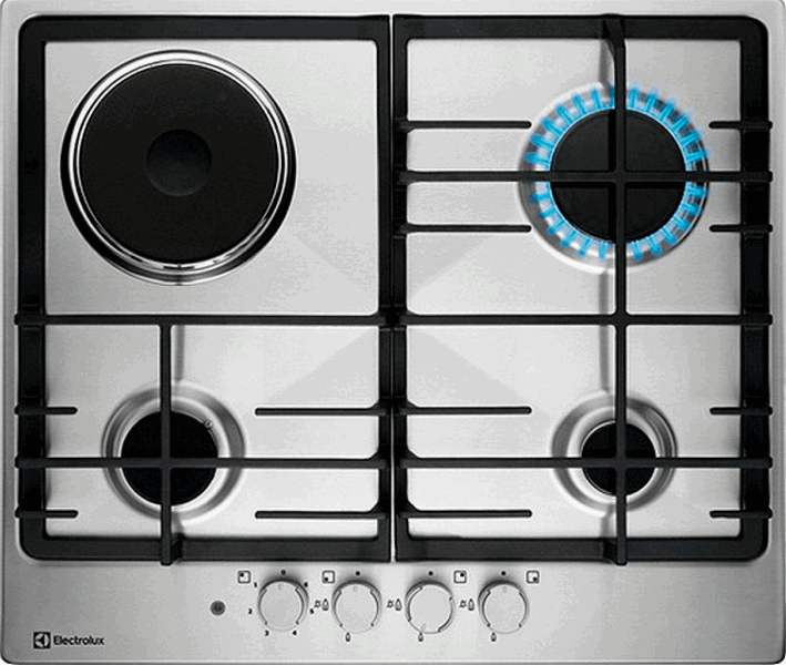 ELECTROLUX Ներկառուցվող էլ․ գազօջախ KGM64311X
