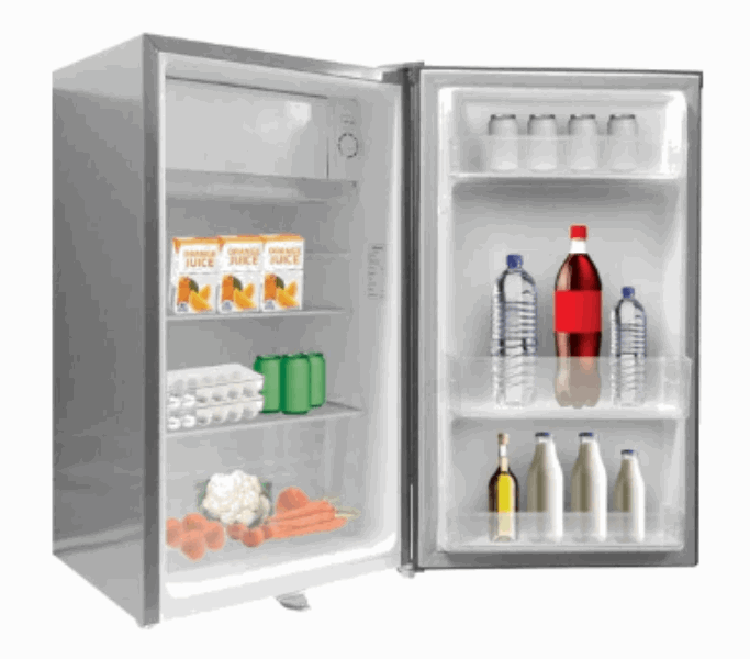 HOFFMANN Холодильник SINGLE DOOR HR14D1 SILVER