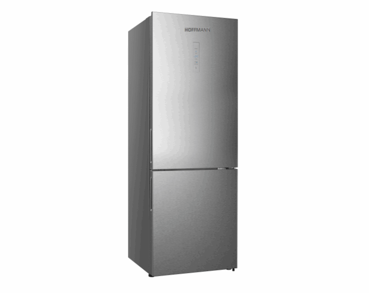 HOFFMANN Холодильник морозильник снизу HR61ND2 INOX