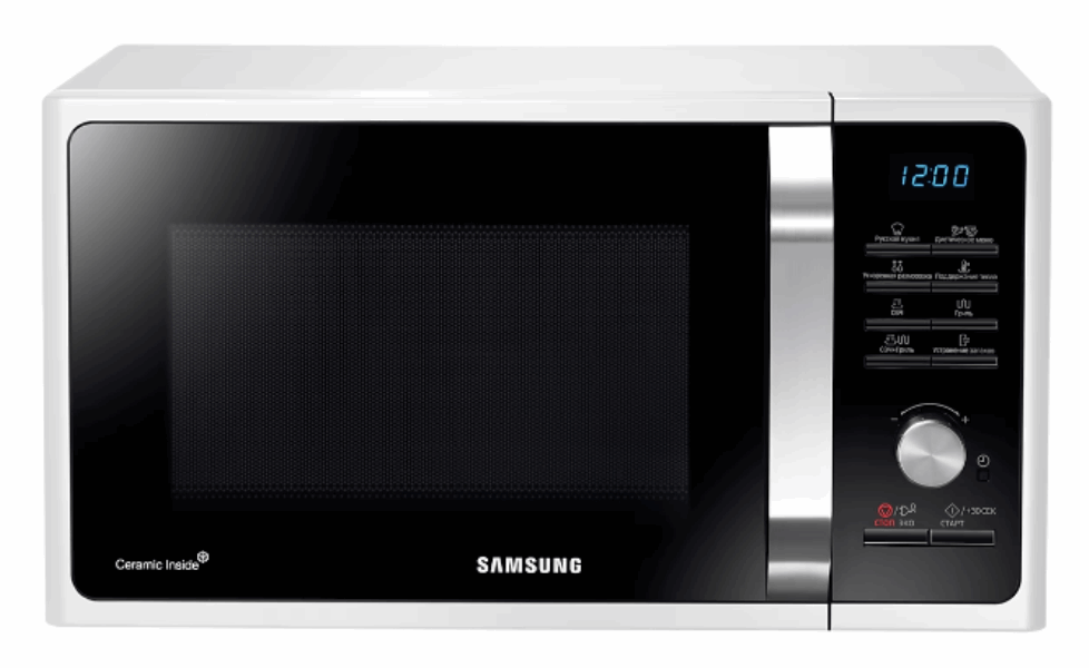 SAMSUNG Микроволновая печь MG23F301TQW/BW