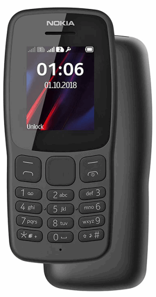 NOKIA Smartphone 106 dark grey