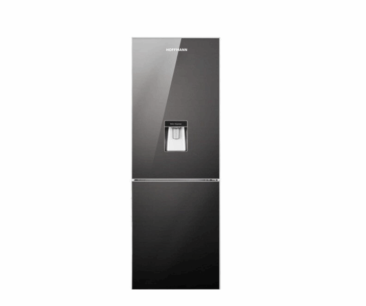 HOFFMANN Холодильник морозильник снизу HR44NDWD2-INOX/Black
