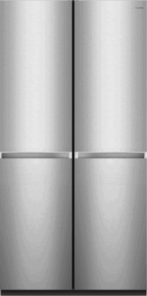 HISENSE Refrigerator cross door type RQ72WC-INOX