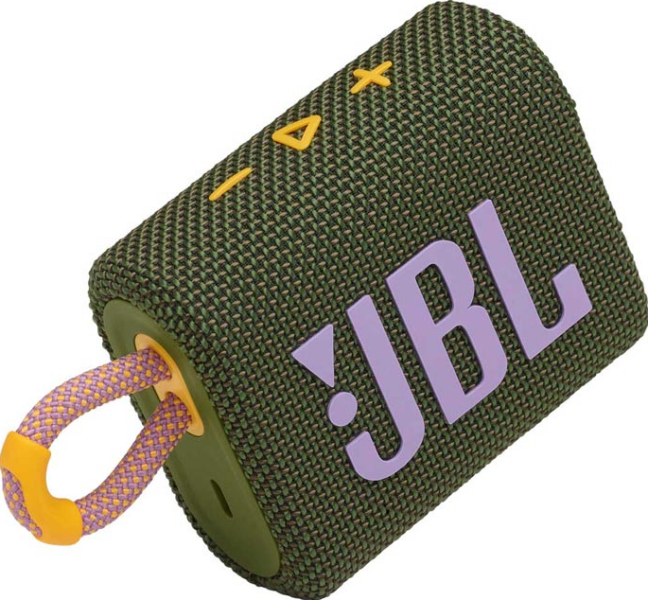 JBL Портативный динамик GO 3 (GN)
