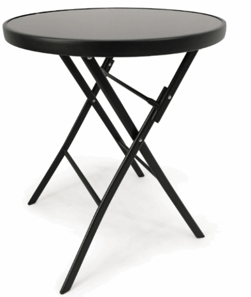 BONITA Կլոր սեղան բացօթյա A606 black