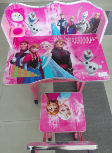 Zhonghong Սեղան և աթոռ A509C pink frozen
