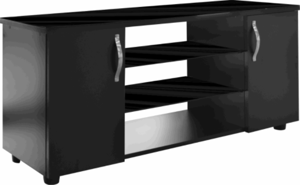 VIKASS TV cabin V016 black