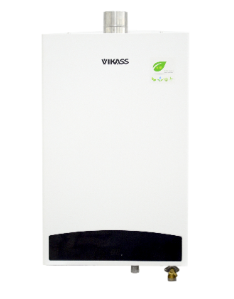 VIKASS Water Heater Gas JSGT1112-WHITE
