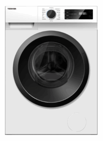 TOSHIBA Automatic Washing Machine TW-BJ80S2AM(WK) 7kg inv.