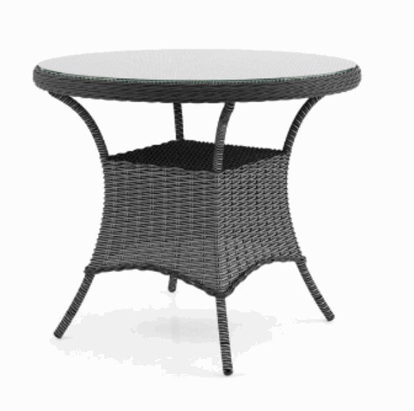 BONITA Round table outdoor A604 brown