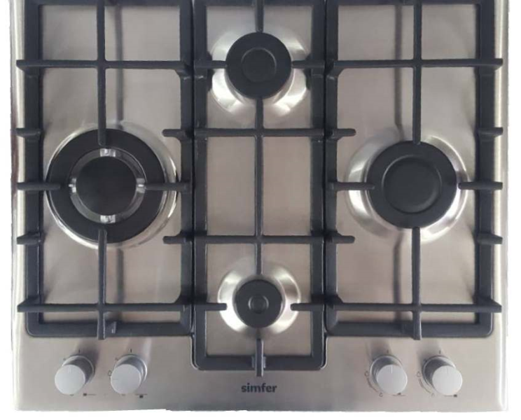 SIMFER Встраиваемая эл. плита H6405CGWBJ (Fi) inox