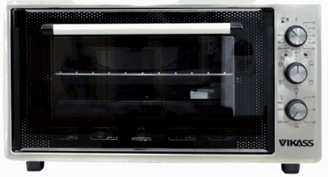 VIKASS Electric oven V4545iB (2 glass)