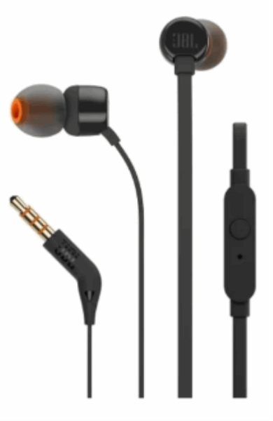 JBL Наушник T110 BLK