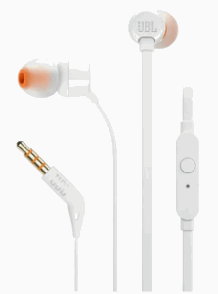 JBL Headphone T110 WHT
