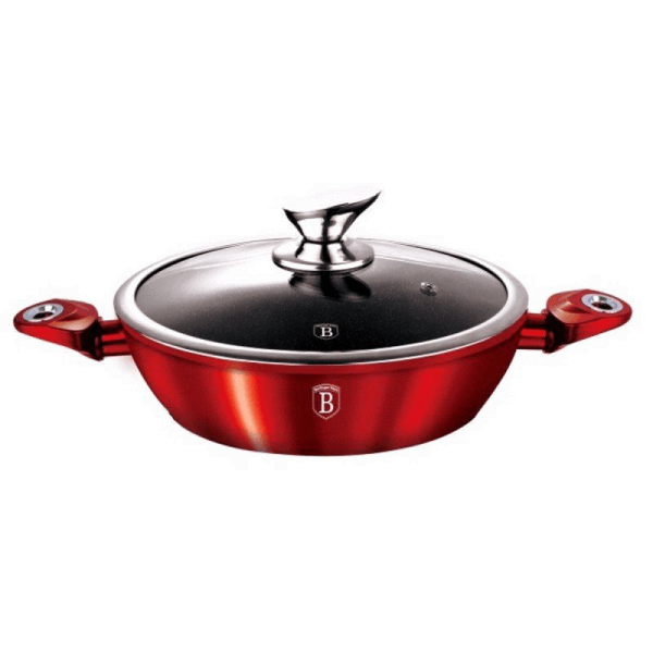 Berlinger Haus POT (shallow) BH1262 Burgundy