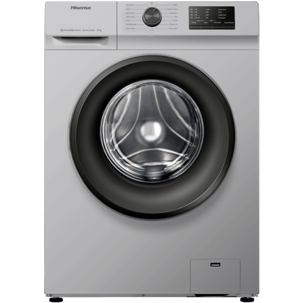 HISENSE Automatic Washing Machine WFVC6010S (silver)