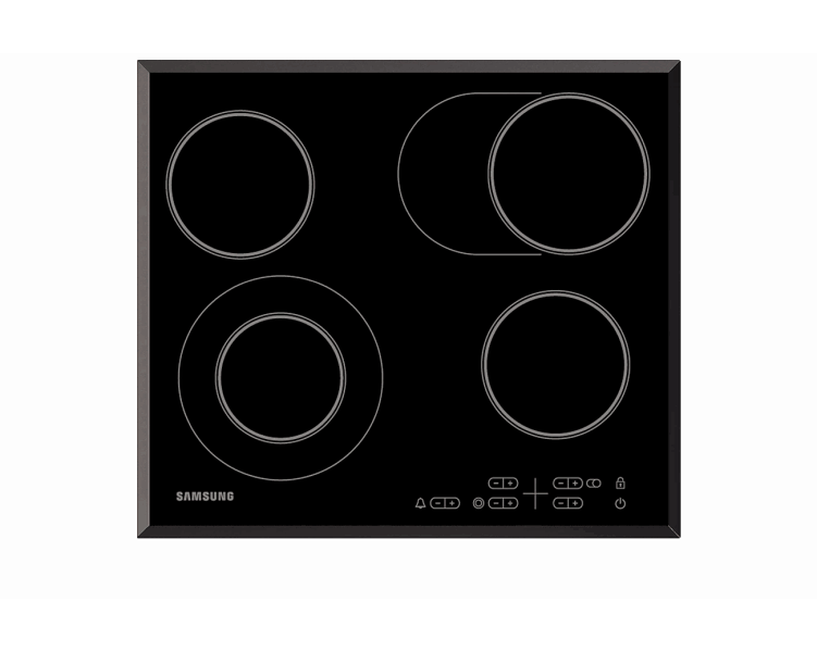 SAMSUNG Встраиваемая керамическая плита NZ64T3516QK/WT