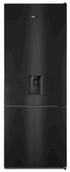 HISENSE Refrigerator Bottom mount RB645N4WFF (black-inox)