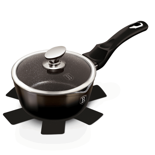 Berlinger Haus Сковорода с крышкой BH6603 (16sm) Black Edition