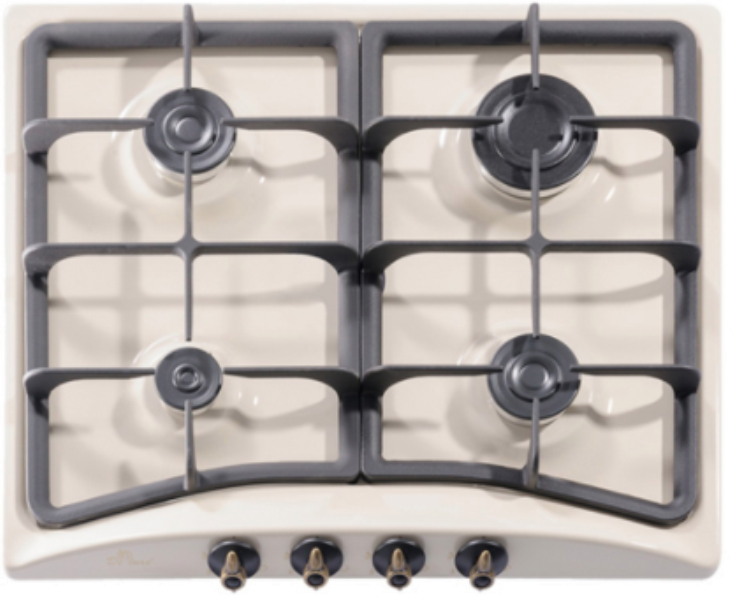 DELUXE Built-in Electric Hob 5840.00gmv-058 beige R.
