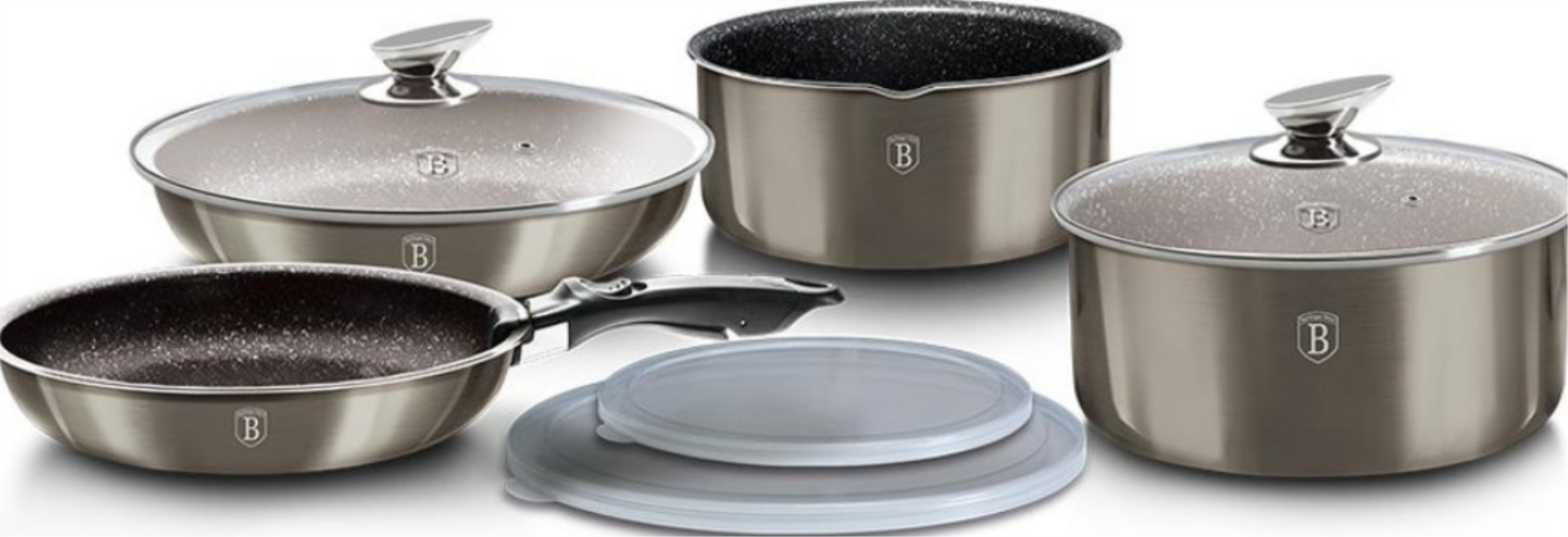 Berlinger Haus Frypan&Casserole set BH6148 /9ktor/
