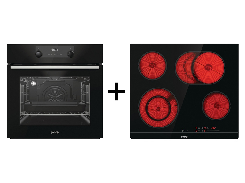 GORENJE Встроенная духовка + плита BO737E114XG+ECS643BSC