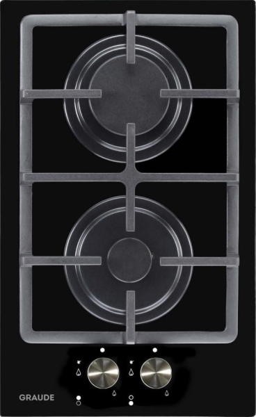 GRAUDE Ներկառուցվող էլ․ գազօջախ GS30.1SM (Black)