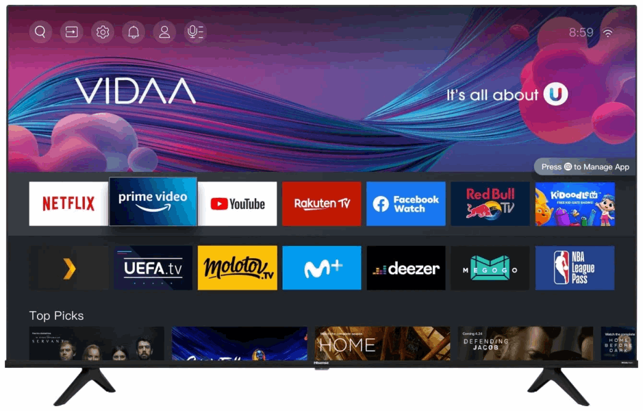HISENSE LED TV 75A6BG