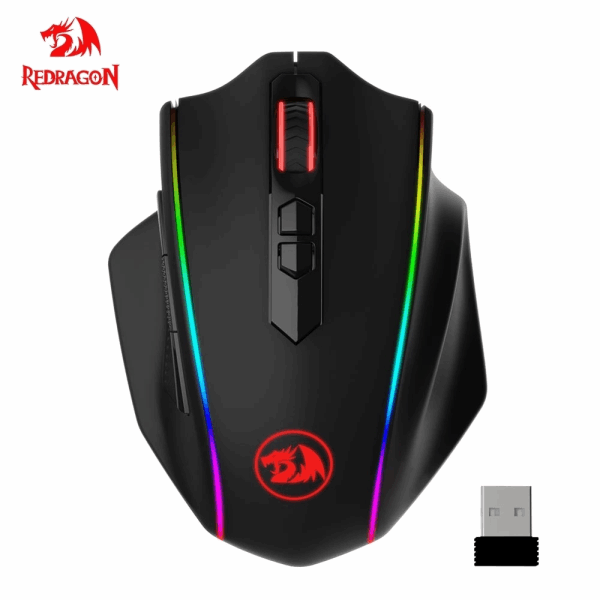 REDRAGON Mouse M686RGB GAMING MOUSE BLACK