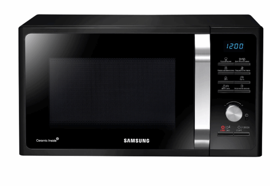 SAMSUNG Միկրոալիքային վառարան MG23F302TQK/BW