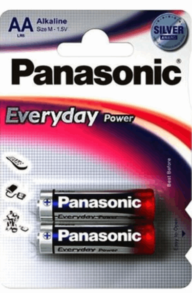 Panasonic Մարտկոց LR6REE/2BR (24705) EVERDAY AA 2