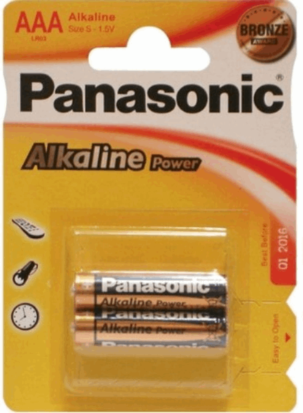 Panasonic Մարտկոց LR03REB/2BP (42907) ALKALINE AAA 2