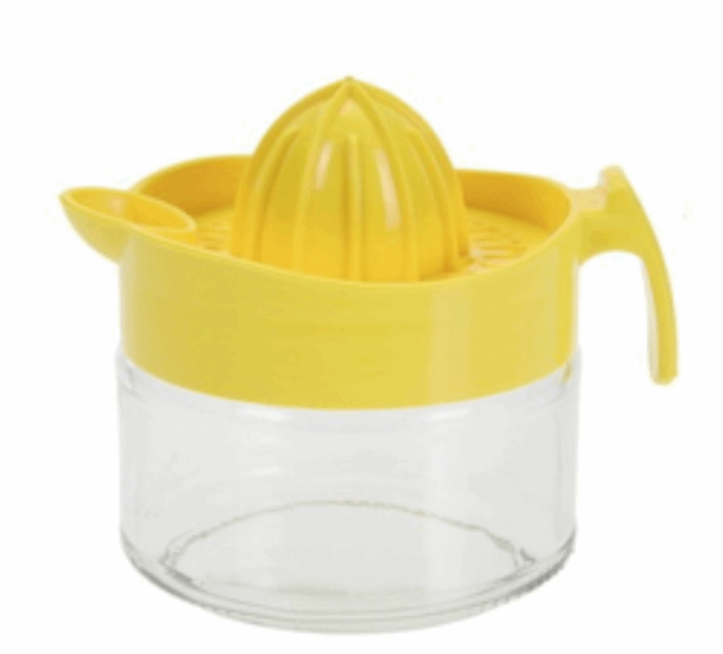 EH Citrus juicer with a container 038626 Yellow
